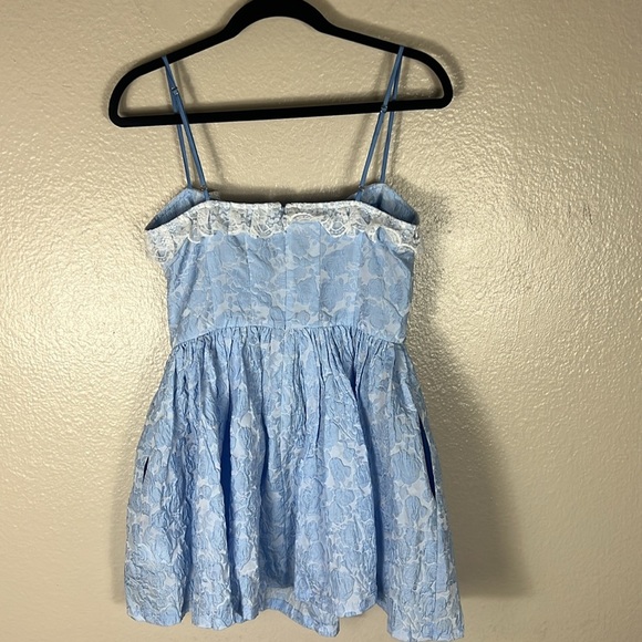 MAJORELLE Jalan Mini Dress in Baby Blue - Picture 6 of 6